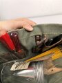Schweiz, Tasche für Sprengmeister mit diversem Inhalt, alles frei Verkäuflich. Gebraucht