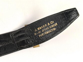 Großbritannien, Säbelkoppel für Marine Offiziere. Guter Zustand, Länge 106cm