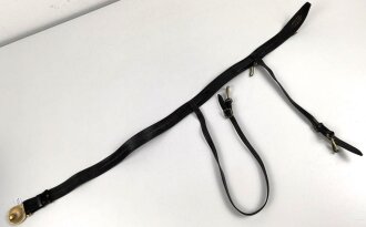 Großbritannien, Säbelkoppel für Marine Offiziere. Guter Zustand, Länge 106cm