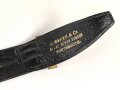 Großbritannien, Säbelkoppel für Marine Offiziere. Guter Zustand, Länge 106cm