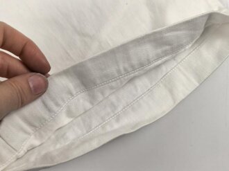 Kriegsmarine, weiße Klapphose für Mannschaften. Kammerstück von 1939 in gutem Gesamtzustand