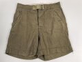 Afrikakorps, kurze Hose für Angehörige des Heeres. Getragenes Kammerstück, keine Stempelung mehr erkennbar