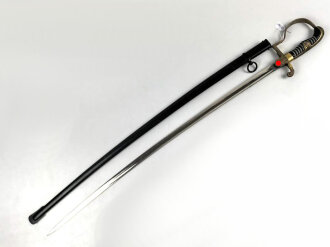 Heer, Säbel für Offiziere, Hersteller Eickhorn Solingen, Modell Nr, 1693 "Wrangel" . Die Scheide vermutlich nicht original lackiert.