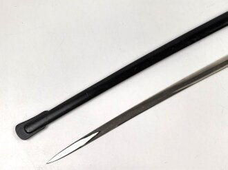 Heer, Säbel für Offiziere, Hersteller Eickhorn Solingen, Modell Nr, 1693 "Wrangel" . Die Scheide vermutlich nicht original lackiert.