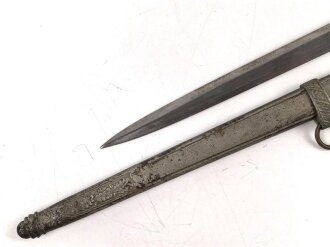 Dolch für Offiziere der Luftwaffe. Klinge ohne Hersteller , ungereinigtes Stück
