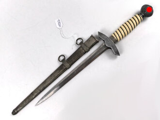Dolch für Offiziere der Luftwaffe. Klinge ohne Hersteller , ungereinigtes Stück