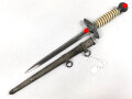 Dolch für Offiziere der Luftwaffe. Klinge ohne Hersteller , ungereinigtes Stück