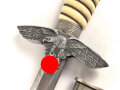 Dolch für Offiziere der Luftwaffe. Klinge ohne Hersteller , ungereinigtes Stück