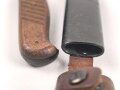 1. Weltkrieg Grabendolch. Hersteller Aeskulap Tuttlingen, original geschwärztes Stück