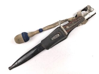 Extraseitengewehr KS98 mit Hirschhorngriffschalen....