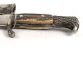 Polizei III.Reich, Extraseitengewehr . Ungereinigtes Eigentumstück, die Adlerauflage auf der Griffschale fehlt, sonst guter Gesamtzustand