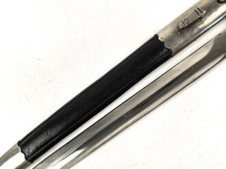 Polizei III.Reich, Extraseitengewehr von Weyersberg Solingen. Eigentumstückin gutem Gesamtzustand