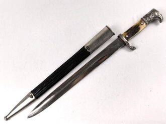 Polizei III.Reich, Extraseitengewehr von Weyersberg Solingen. Eigentumstückin gutem Gesamtzustand