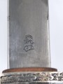 Polizei III.Reich, Extraseitengewehr von Weyersberg Solingen. Eigentumstückin gutem Gesamtzustand