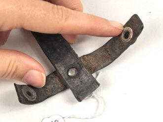 Fahrtenmesser für Angehörige der Hitlerjugend. Ungereinigtes Stück, die Klinge stark gebraucht, Hersteller M7/27 1938