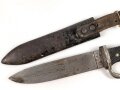 Fahrtenmesser für Angehörige der Hitlerjugend. Ungereinigtes Stück, Hersteller MZ/49 1939