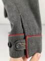 1. Weltkrieg Württemberg, feldgraue Feldbluse Modell 1910 für einen Offizierstellvertreter im Infanterie Regiment 122. Kammerstück in guten Zustand