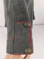 1. Weltkrieg Württemberg, feldgraue Feldbluse Modell 1910 für einen Offizierstellvertreter im Infanterie Regiment 122. Kammerstück in guten Zustand