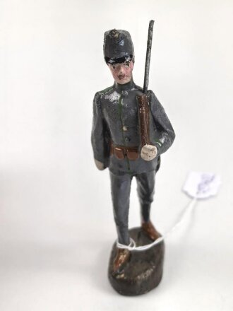 Österreich k.u.k., Elastolinfigur in gutem Zustand, Höhe 10,5 cm