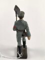 Freiwilliger Arbeitsdienst FAD, Lineol Figur in gutem Zustand, Höhe mit Spaten knapp 9cm
