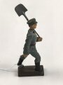 Freiwilliger Arbeitsdienst FAD, Lineol Figur in gutem Zustand, Höhe mit Spaten knapp 9cm