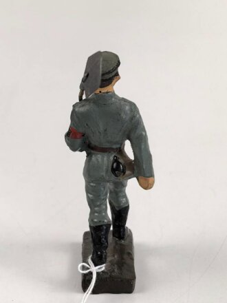 Freiwilliger Arbeitsdienst FAD, Lineol Figur in gutem Zustand, Höhe mit Spaten knapp 9cm