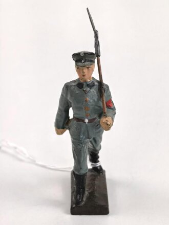 Freiwilliger Arbeitsdienst FAD, Lineol Figur in gutem Zustand, Höhe mit Spaten knapp 9cm