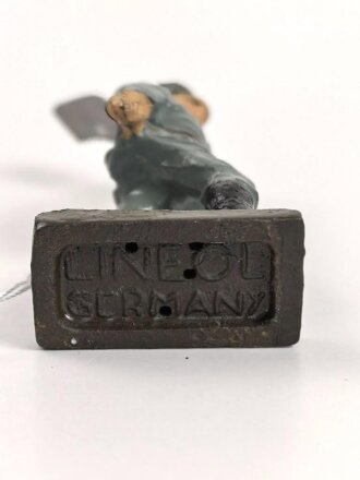 Freiwilliger Arbeitsdienst FAD, Lineol Figur in gutem Zustand, Höhe mit Spaten knapp 9cm