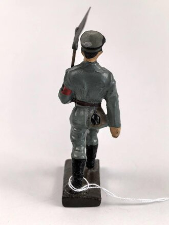 Freiwilliger Arbeitsdienst FAD, Lineol Figur in gutem Zustand, Höhe mit Spaten knapp 9cm