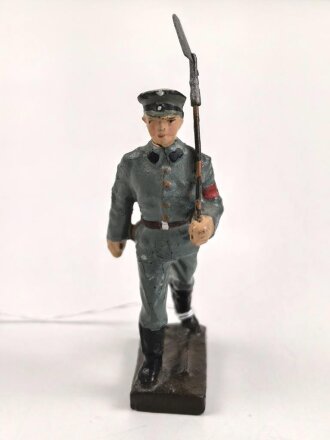 Freiwilliger Arbeitsdienst FAD, Lineol Figur in gutem Zustand, Höhe mit Spaten knapp 9cm