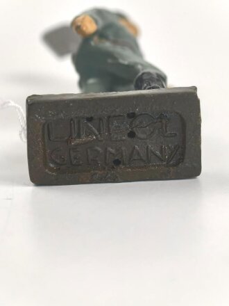 Freiwilliger Arbeitsdienst FAD, Lineol Figur in gutem Zustand, Höhe mit Spaten knapp 9cm