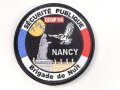 Polizei, Frankreich, Ärmelabzeichen "DDSP 54 Nancy", Durchmesser 9cm