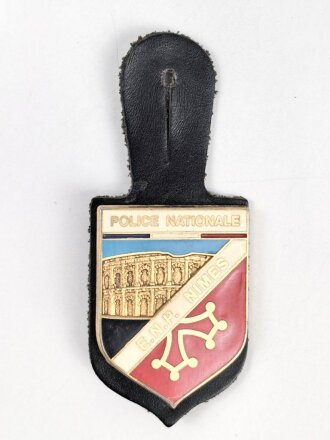 Polizei, Frankreich, Brustanhänger "E.N.P....