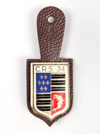 Polizei, Frankreich, Brustanhänger "C.R.S....