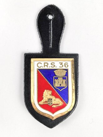 Polizei, Frankreich, Brustanhänger "C.R.S....