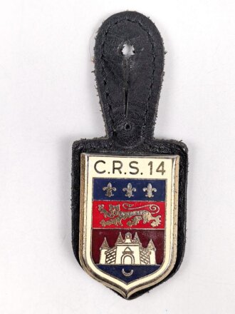Polizei, Frankreich, Brustanhänger "C.R.S....