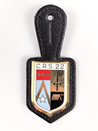 Polizei, Frankreich, Brustanhänger "C.R.S....