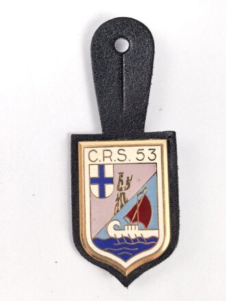 Polizei, Frankreich, Brustanhänger "C.R.S....