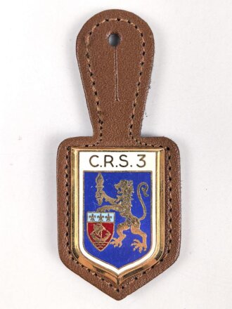 Polizei, Frankreich, Brustanhänger "C.R.S. 3"