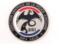 Polizei, Frankreich, nicht tragbare Medaille "BIR DIPJ Lille", Durchmesser 7cm