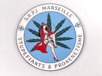 Polizei, Frankreich, nicht tragbare Medaille...