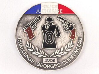 Polizei, Frankreich, nicht tragbare Medaille...