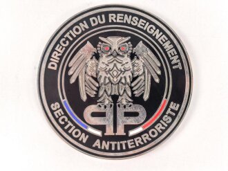 Polizei, Frankreich, nicht tragbare Medaille...