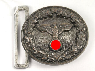 Staatforst III.Reich, Feldbindenschloss Aluminium getönt