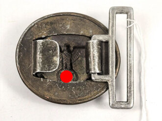 Staatforst III.Reich, Feldbindenschloss Aluminium getönt