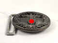 Staatforst III.Reich, Feldbindenschloss Aluminium getönt