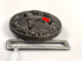 Staatforst III.Reich, Feldbindenschloss Aluminium getönt