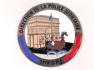 Polizei, Frankreich, nicht tragbare Medaille "1ere...