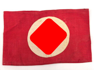 Armbinde für ein Braunhemd, Gewebtes Hakenkreuz,...