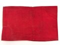 Armbinde für ein Braunhemd, Gewebtes Hakenkreuz, getragenes Stück